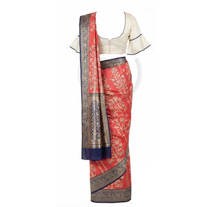 Magnifique Saree pour femmes, robe indienne drapée, vêtements ethniques élégants, tenue de fête pour mariage et célébrations - Product Image 3