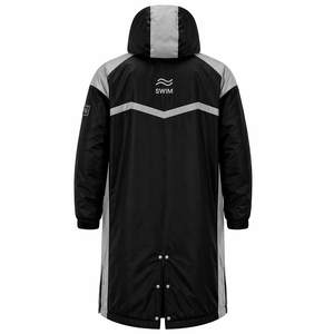 Parka de bain pour adulte avec logo personnalisé OEM, imperméable, thermique, à capuche, pour l'entraînement des équipes de natation et les sports de plage - Product Image 2