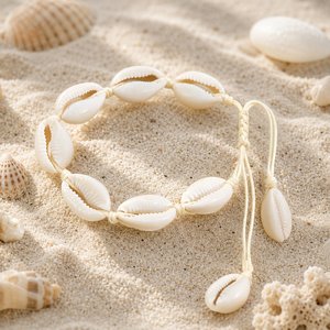Cowrie ocean shell <b>bracelet</b> bangle <b>boho</b> coastal jewelry cheapest cost natural seashell <b>bracelets</b> - Product Image 6