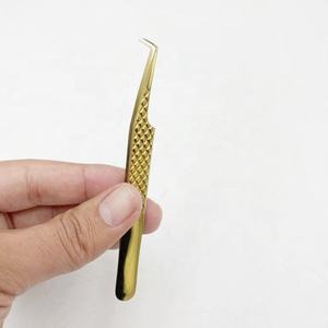 แหนบปลายแหลมทำจากเหล็กชนิดปลายแหลมจับเพชร90องศาออกแบบโลโก้ได้ตามต้องการ - Product Image 1