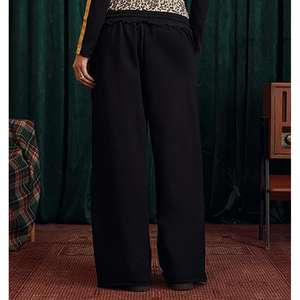 High Elastic Waist Casual Baggy <b>Men's</b> Sweatpants Striped Loose Fit Wide Leg Streetwear Custom Logo Printing Embroidery - Product Image 3