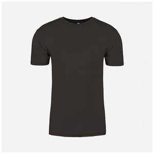 T-shirt unisexe d'été respirant à manches courtes, 60 % coton peigné, 40 % polyester, col rond, bordure aux épaules - Product Image 6