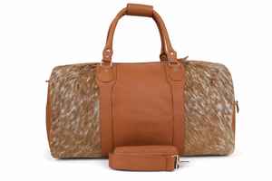 Sac de voyage en cuir véritable à fermeture éclair, sac de sport portable, sac fourre-tout, marque privée LHDB-0137 - Product Image 6