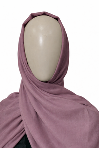 Pañuelo para la Cabeza de Alta Calidad, Ligero, 100% Viscosa, Borde de Una Sola Costura, Chal Largo para Mujeres Musulmanas, Hiyab de Primavera para Niñas y Mujeres - Product Image 3