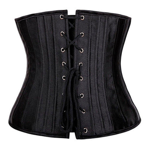 Nouveau style de gaine amincissante respirante pour femme, avec corset à baleines, effet ventre plat, maintien ferme, ajustement moulant à la taille, décolleté en V sexy et découpes - Product Image 3