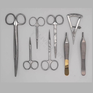 Instrumentos de Blefaroplastia de Alta Calidad, Juego de 8 Piezas para Cirugía Oftálmica Plástica, Kit de Acero Inoxidable Quirúrgico con Certificación CE - Product Image 1