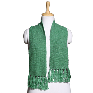 Écharpe unisexe en crochet chaud - Accessoire d'hiver en tricot côtelé - Cache-cou doux personnalisé avec logo pour adulte - Product Image 6