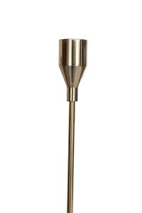 Candelabro de Metal Dorado de Lujo, Moderno y Decorativo, para Mesa de Comedor, Bodas y Decoración del Hogar - Product Image 2