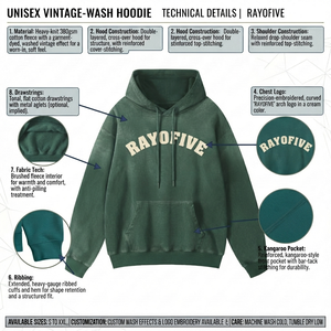 Oversized Crop <b>Hooded</b> <b>Zip</b>-Up Sweatshirt Rainbow Embroidery Front Unisex Casual Autumn Wear Breathable Wholesale rate - Product Image 3