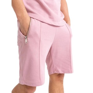 Ensemble t-shirt et short en coton rayé pour homme, vêtements décontractés d'été, respirant, blanc - Product Image 2