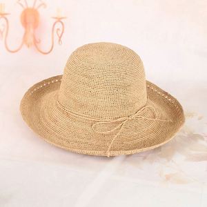 Sombrero de Paja Colombiano de Moda para Mujer de Marca Superior - Product Image 4