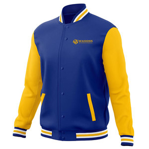 Chaqueta Letterman de Diseñador para Hombre, Corte Entallado, Tela Suave, Moda Urbana, Ligera y Cómoda - Product Image 1