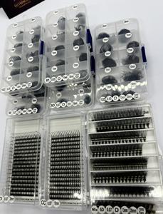 ขนตาปลอมสำเร็จรูปแบบพัด ขนตาแบบแคชเมียร์ ขนตาไหมเกาหลี ขนตาแคชเมียร์สีดำด้าน ขนตาไหมกำมะหยี่  ขนตาแบบวอลุ่ม - Product Image 5