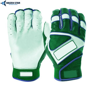 DAIZEN STAR INTERNATIONAL Baseball Batting Gloves <b>Synthetic</b> <b>Leather</b> <b>Leather</b> Lightweight High Quality Comfortable Hook Loop - Product Image 3