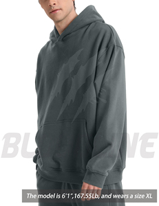 Sudadera con Capucha Amarilla Unisex Bloodline para Invierno, Cierre de Cremallera, Corte Regular, Color Sólido, Estilo Casual Hip Hop, Bolsillo Frontal, Transpirable - Product Image 2