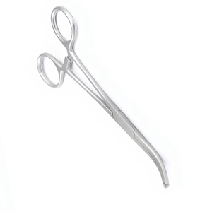 Pinzas Hemostáticas Curvas de Acero Inoxidable, Instrumento Quirúrgico Manual para Hemostasia - Product Image 4
