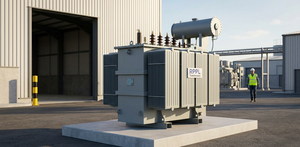 Transformador de Distribución Refrigerado por Aceite de 11kV a 33kV, 3150 kVA, 50Hz, ONAN Dyn11, Intercambiador de Tomas de Corriente de Cobre Fuera de Carga - Product Image 2