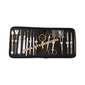 Kit de Disección Manual para Estudiantes, Juego de Instrumentos Quirúrgicos para Prácticas de Disección, Entrenamiento Quirúrgico, Uso Hospitalario, Acero Inoxidable, CE - Product Image 1