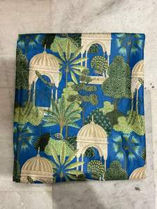 Tissu en coton sergé imprimé sérigraphié 60x60, motif traditionnel Jaipuri, écologique et biologique, idéal pour la confection de vêtements - Product Image 5