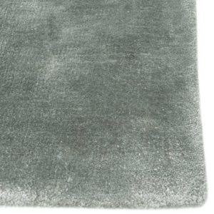 OEM Luxury Viscose silk Plain Area <b>Rug</b> Hand Loom Sage Carpet Cut Pile Plain Luxury Washable Non-Slip Medium Pile High Quality - Product Image 4