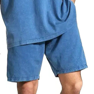 Summer Sets New <b>Men</b> Casual Short Sleeve <b>T</b> <b>Shirt</b> Shorts Solid Set <b>Men's</b> Clothing Summer Wear 2 Pieces Sets - Product Image 4