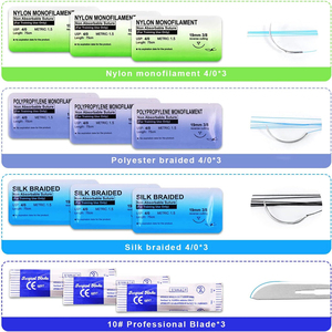 OEM/ODM Service Premium Quality Durable Non Slip Reusable Fully Customized Tools & Packaging Options Suture Practice Kits - Product Image 5