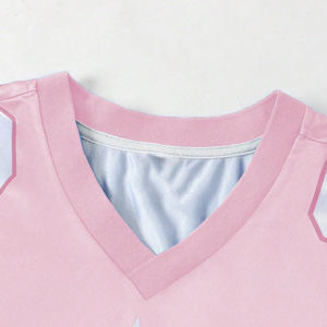 Maillot de football rétro unisexe surdimensionné en maille imprimé sur mesure, coupe carrée, style crop top, t-shirts de mode vierges - Product Image 6