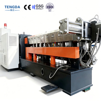 Machine d'extrusion à double vis pour la fabrication de granulés plastiques 100% biodégradables en PLA/PBAT à base d'amidon de maïs et de manioc