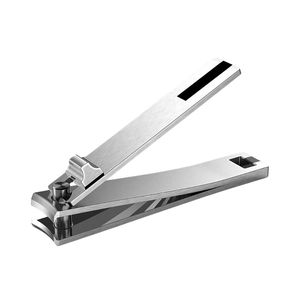 Coupe-ongles ergonomique en acier inoxydable argenté, coupe-ongles professionnel, outil de manucure, poignée confortable, appareil de soin personnel - Product Image 6