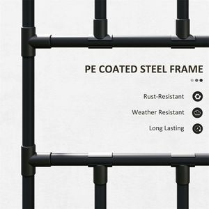 Galvanized Garden Bed and Tomato Cage Planter Fencing Trellis & Gates - Product Image 2