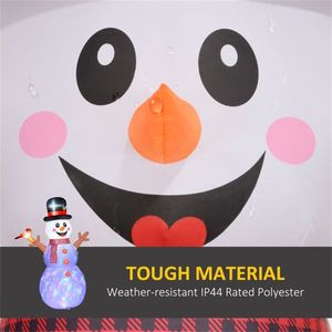 Christmas Snowman Inflatable Outdoor Holiday Yard Decorations - Product Image 4