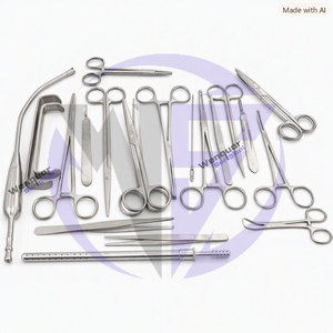Ensemble d'instruments chirurgicaux pour réduction mammaire, 53 pièces, chirurgie plastique, réutilisable, en acier inoxydable - Product Image 3