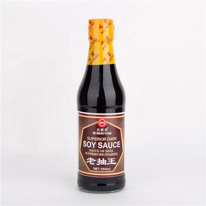 Salsa de Soja Oscura Líquida en Tambor de Plástico de 200L, Venta al por Mayor, Sin MSG, Concentrada, Halal, Grado Alimenticio, para Procesamiento de Alimentos - Product Image 2