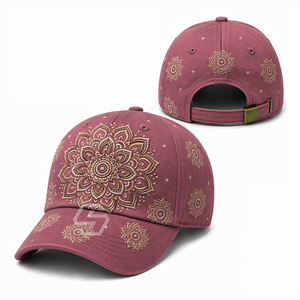 Casquette de baseball 6 panneaux structurée en coton 100 % personnalisable OEM/ODM avec fermeture snapback pour le sport toutes saisons - Product Image 6