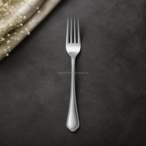Fourchette à dessert élégante en acier inoxydable, équipement de restauration, location pour événements, service de banquet, finition miroir, vaisselle - Product Image 1