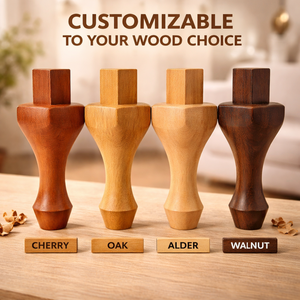 Modern Solid Wood <b>Sofa</b> <b>Legs</b> Heavy Duty Couch Feet <b>for</b> Furniture <b>Replacement</b> Living Room Design - Product Image 5