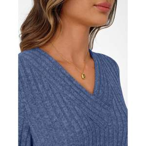 2025 2025 femmes automne à manches longues col en v tunique chandails décontracté affaires habillé hiver hauts mode Blouses - Product Image 3