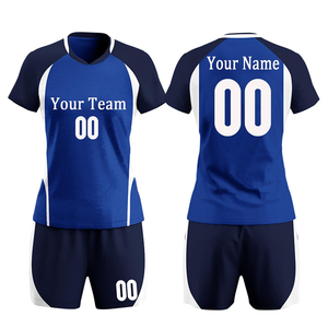Uniforme de volley-ball sublimé à séchage rapide, dernier design, hauts et shorts de plage sans manches, uniforme de volley-ball personnalisé, prix de gros - Product Image 1