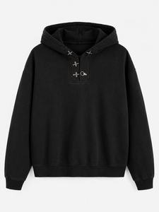 Sudadera con Capucha Oversize de Felpa Pesada, de Algodón Premium, Estilo Urbano Casual para Invierno, Fabricante OEM - Product Image 2