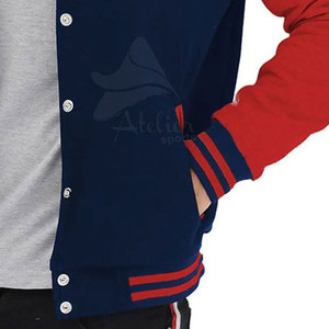 Chaquetas de Béisbol Personalizadas de Algodón, Ligeras, Cortavientos, Casuales, para Invierno, Unisex, Tallas Grandes - Product Image 6