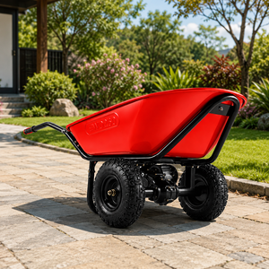 Tayo 260 kg Chariot à benne basculante électrique à 2 roues en métal robuste Garantie 6 mois Personnalisable OEM pour Ferme Construction Entrepôt - Product Image 1