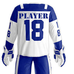 Conjuntos de Uniformes de Hockey sobre Hielo 7V7 de Alta Calidad para Hombre, Nuevo Diseño, Nombre y Número del Equipo Personalizados, Secado Rápido, Transpirable, Unisex - Product Image 2