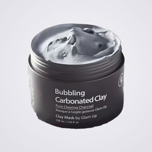 มาส์กหน้าเกาหลี Glamup Pore-Cleansing Charcoal Bubbling Clay Mask 135 มล. ผลิตในเกาหลี ด้วยดินขาวคาโอลินเบนโทไนต์ - Product Image 5