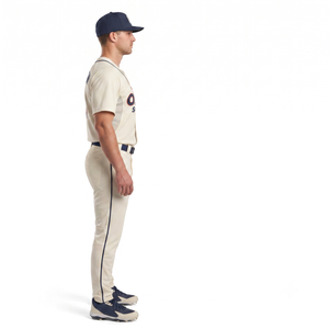 Maillot de baseball personnalisé pour homme 100 % polyester, tenue d'équipe athlétique haut de gamme avec maille technique, ensembles de maillots OEM - Product Image 3