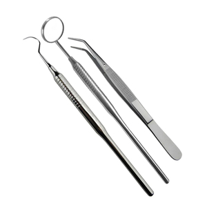 Kit de 3 Piezas para Blanqueamiento Dental, Espejo Bucal de Acero Inoxidable, Herramienta de Diagnóstico y Examen Dental - Product Image 5