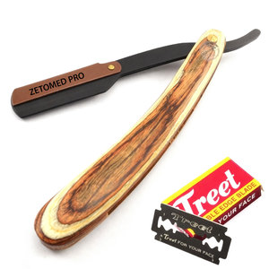 มีดโกนหนวดไม้สีน้ำตาล - Product Image 1