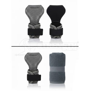 Agarraderas de cuero resistentes para levantamiento de pesas, ideales para gimnasio, para estabilidad del núcleo y levantamientos pesados. - Product Image 4