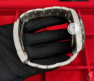Reloj de Pulsera para Mujer Iced Miyota Mecánico Analógico de 20 mm con Incrustaciones de Diamantes, Tono Plateado, Correa de Acero Inoxidable, Ideal para Regalo - Product Image 2