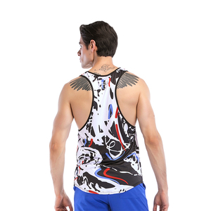 <b>Cheap</b> Price Hot Sale Custom Design Quick Dry Breathable Men Fitness Wear Gym Workout Tank Top - Product Image 5