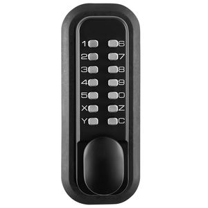 Serratura Meccanica a 14 Cifre Senza Chiave per Porte Esterne, Impermeabile, in Zinco, per Porte in Legno, Montaggio a Superficie, Set Serrature per Cancelli - Product Image 2